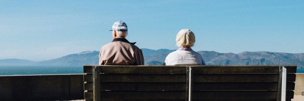 Two people on a bench. What if you feel no connection